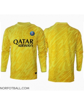 Billige Fotballdrakt Paris Saint-Germain Keeper Replika Tredjedrakt 2024-25 Langermet